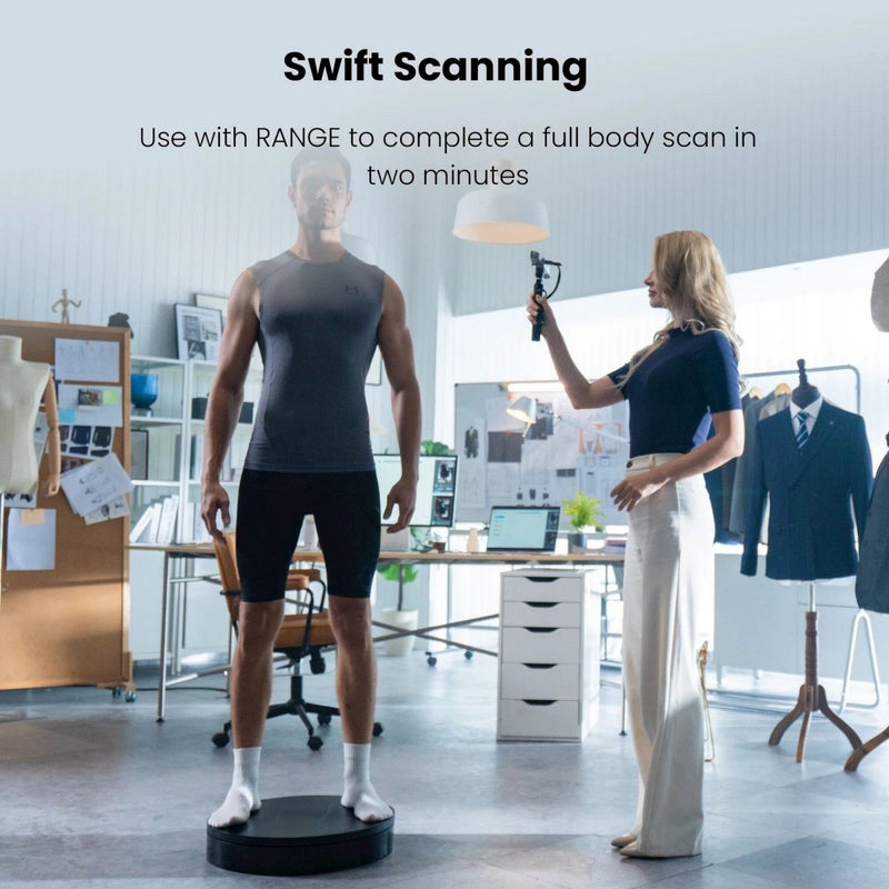 Revopoint 3D Scanning Large Electric Bluetooth Turntable - Swing Design