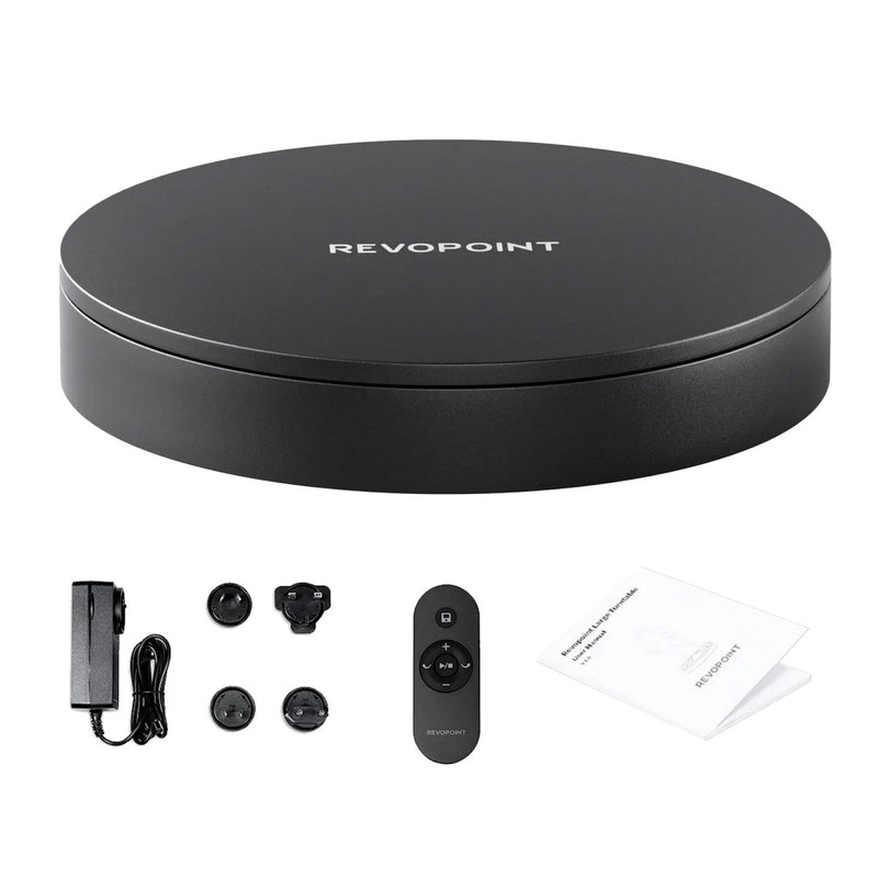 Revopoint 3D Scanning Large Electric Bluetooth Turntable - Swing Design