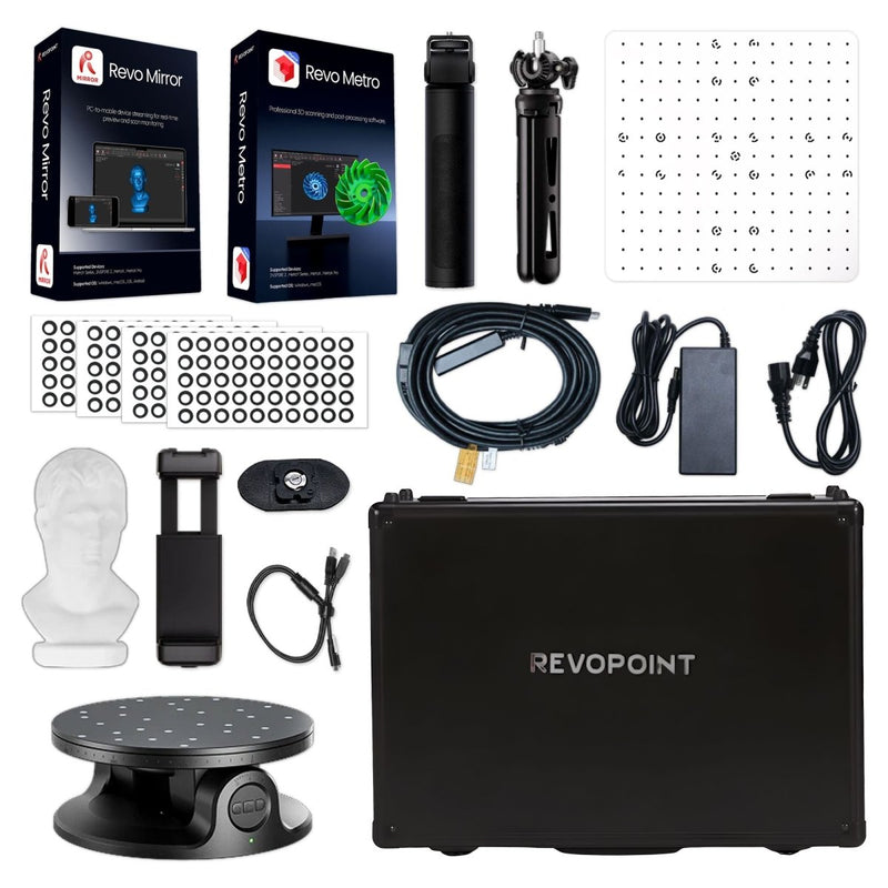 Revopoint MetroY PRO Wireless Blue Laser 3D Scanner - Swing Design
