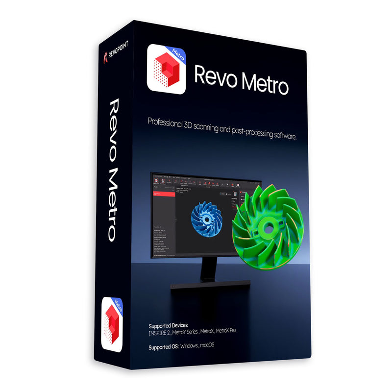 Revopoint MetroY ULTRA CMM EDITION Wireless Blue Laser 3D Scanner Revopoint 3D Scanners Revopoint