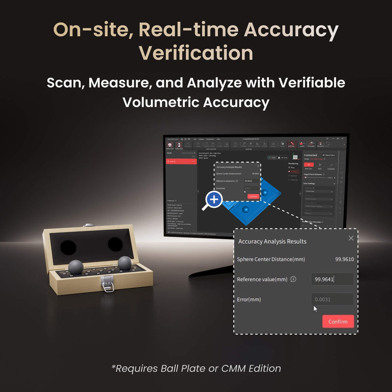 Revopoint MetroY ULTRA CMM EDITION Wireless Blue Laser 3D Scanner Revopoint 3D Scanners Revopoint