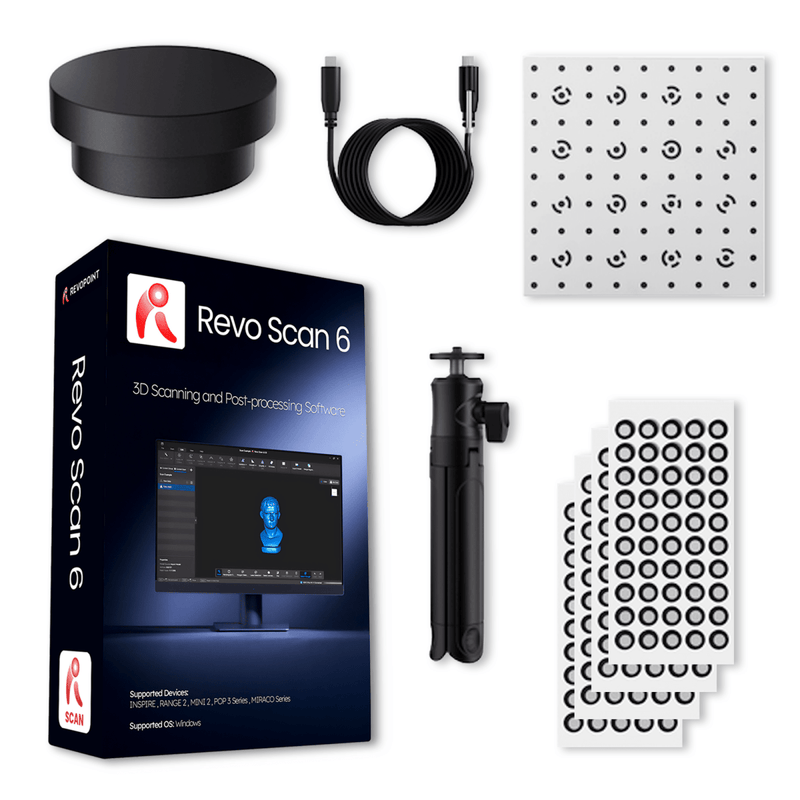 Revopoint POP 4 Standard Edition 5-in-1 Handheld Wireless 3D Scanner Swing Design 4