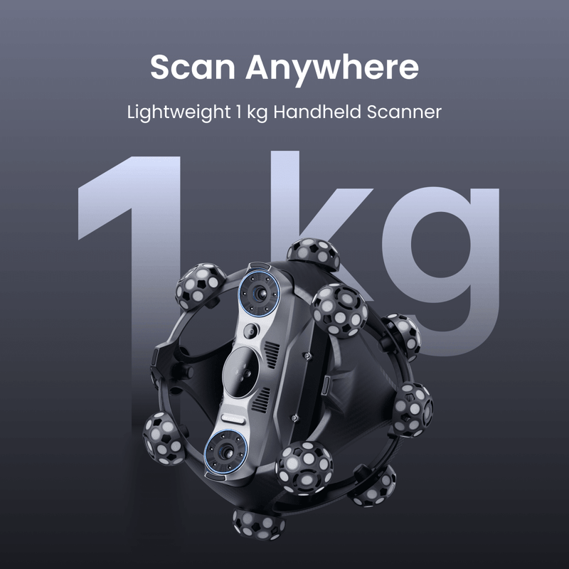 Revopoint Trackit SR Marker Free Wireless Optical 3D Scanner Swing Design 10