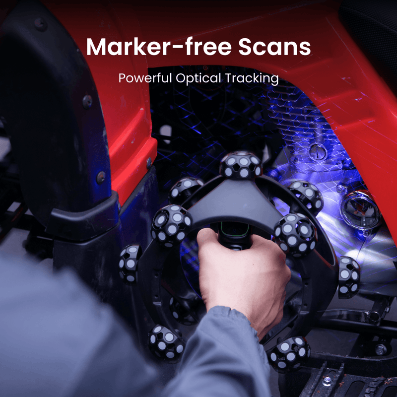Revopoint Trackit SR Marker Free Wireless Optical 3D Scanner Swing Design 11