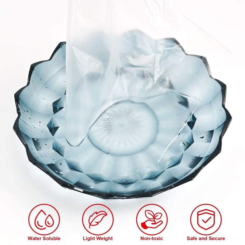 Richword Universal Wash Away Water Soluble Embroidery Topping - 12in x 25 Yards - Swing Design2