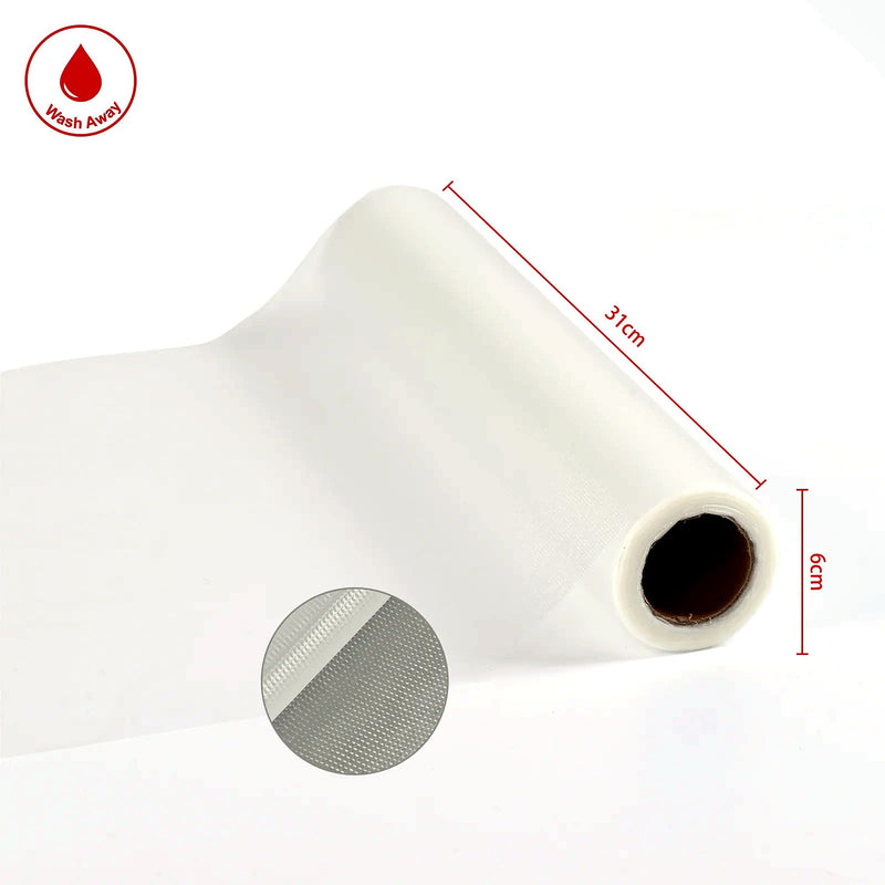 Richword Universal Wash Away Water Soluble Embroidery Topping - 12in x 25 Yards Sewing Accessories Poolin