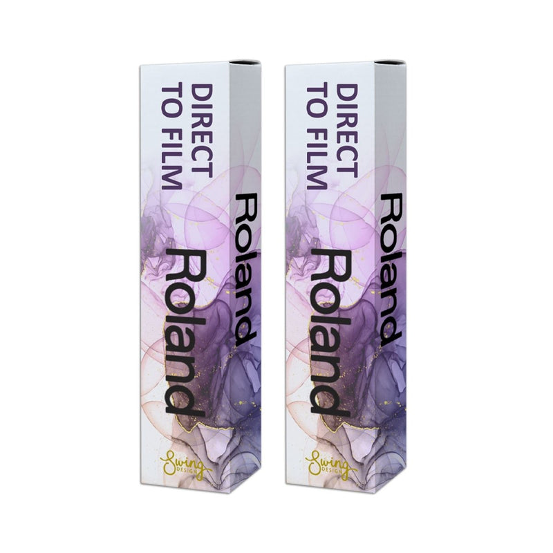 Roland BY-20 & BN-20D DTF CMYKW Inks, Media & Powder Bundle - Swing Design4