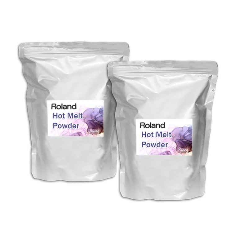 Roland BY-20 & BN-20D DTF CMYKW Inks, Media & Powder Bundle - Swing Design2