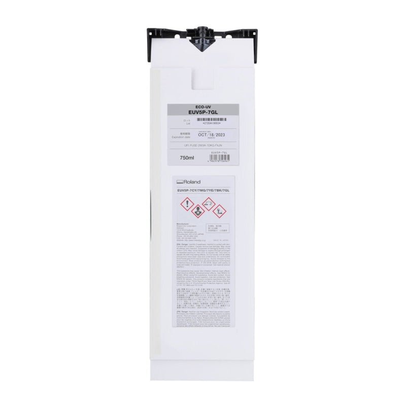 Roland Eco-UV EUV5 Ink Pouch EUV5P-7GL - Gloss 750 ml - Swing Design1