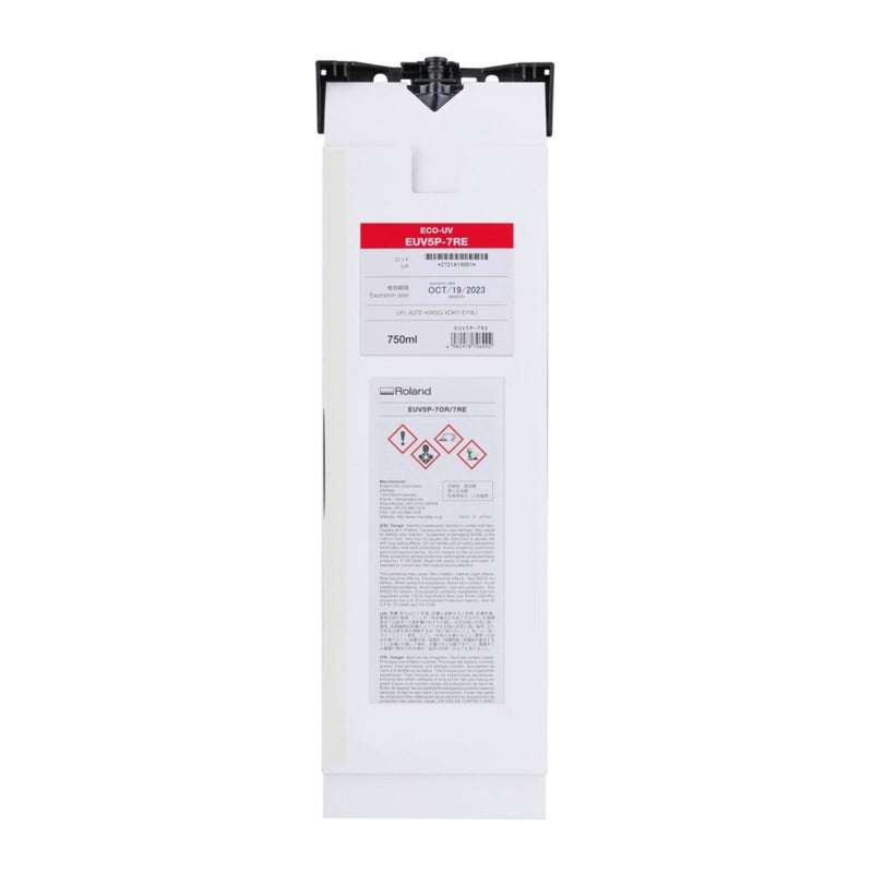 Roland Eco-UV EUV5 Ink Pouch EUV5P-7RE - Red 750 ml - Swing Design1