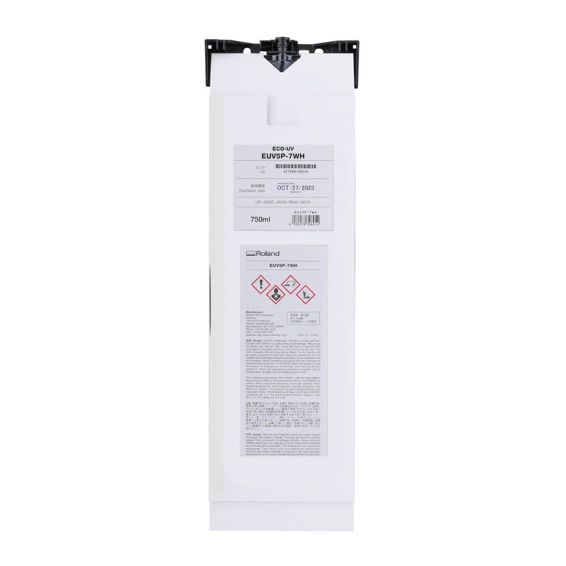 Roland Eco-UV EUV5 Ink Pouch EUV5P-7WH - White 750 ml - Swing Design1