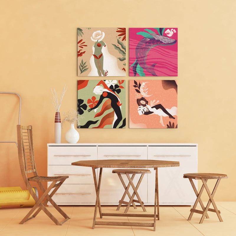 Roland Semi-Gloss Adhesive Canvas - 60" x 100 FT Vinyl Roland