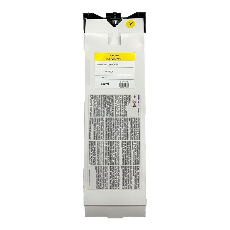Roland V-BOND S-UVP-7YE Ink Pouch 750ml - Yellow - Swing Design1