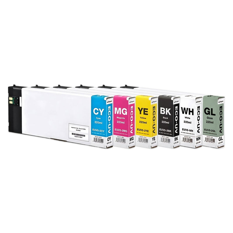 Roland VersaStudio BD-8 Desktop UV Flatbed Printer Bundle with Rotary RackCMYK + Gloss Ink - Swing Design
