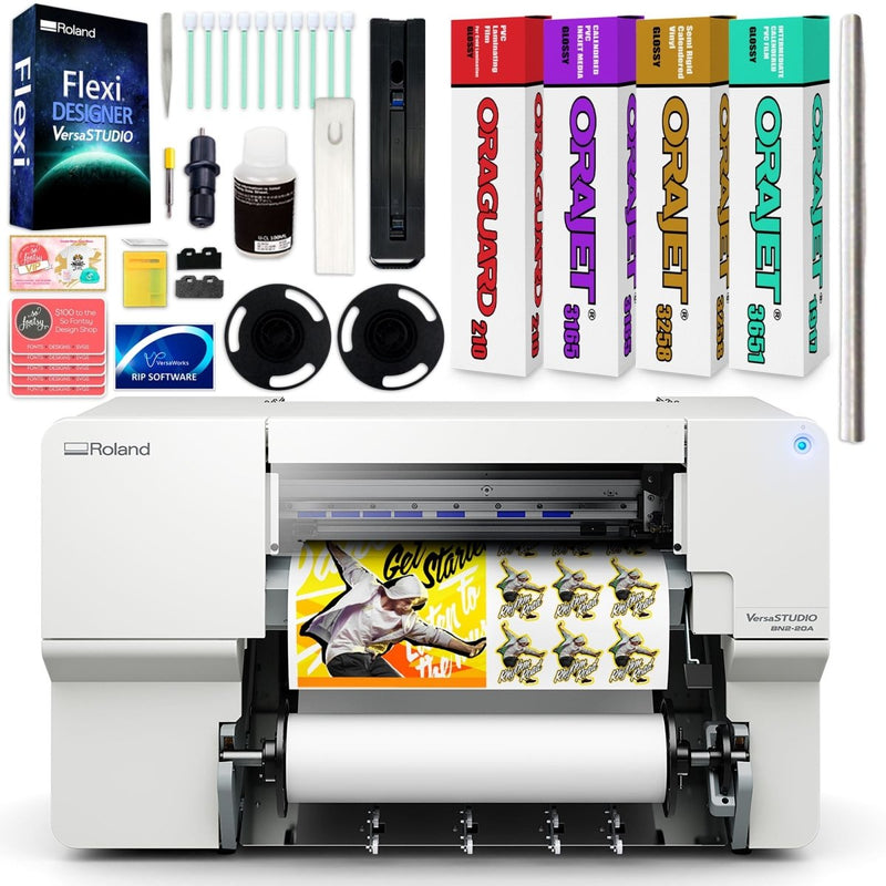 Roland VersaStudio BN2-20A Desktop 20" Eco-Solvent Printer & Cutter - Swing Design1