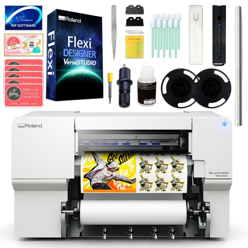 Roland VersaStudio BN2-20A Desktop 20" Eco-Solvent Printer & Cutter - Swing Design2