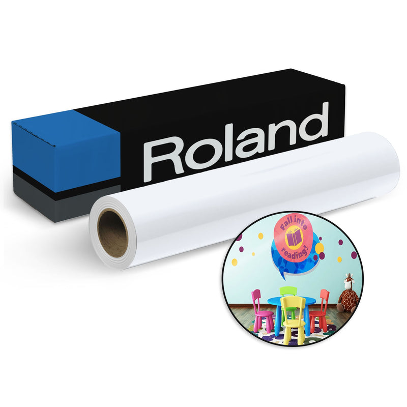 Roland WallFlair Removable Vinyl - 54" x 100 FT Eco Printers Roland