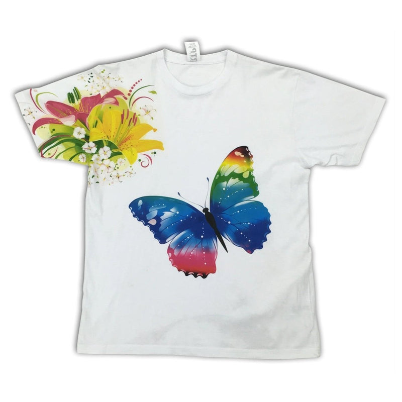 RTP 1600 White DTG Ready Crew Neck T-Shirts 6 Pack - Medium - Swing Design