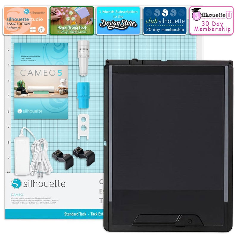Silhouette Black Cameo 5α Alpha with Electrostatic Grip Mat Attachment - Swing Design7