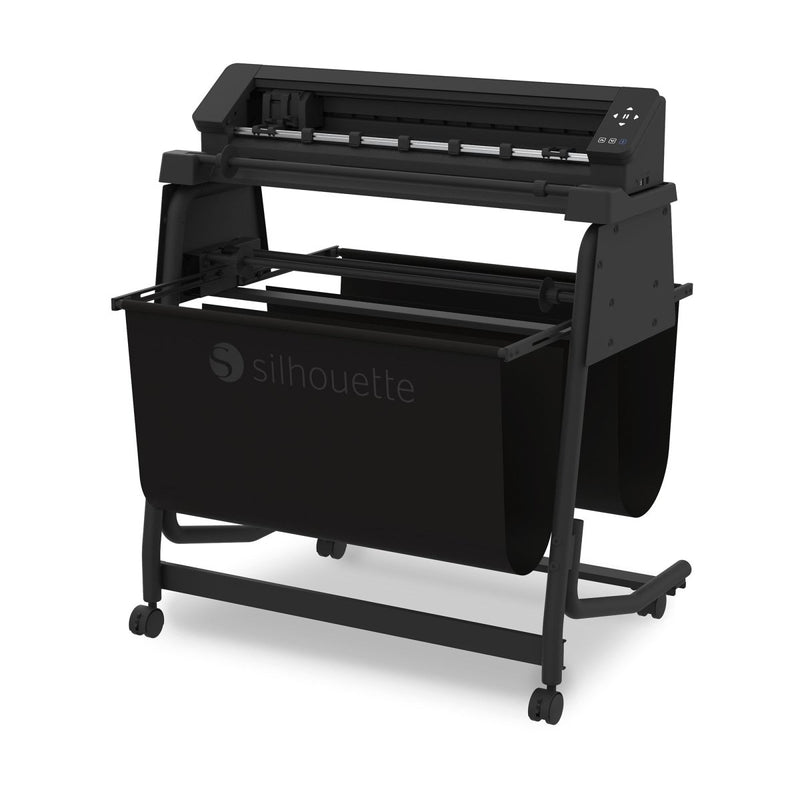Silhouette MK-II 24in Universal Vinyl Cutter Stand with Catch Baskets - Swing Design