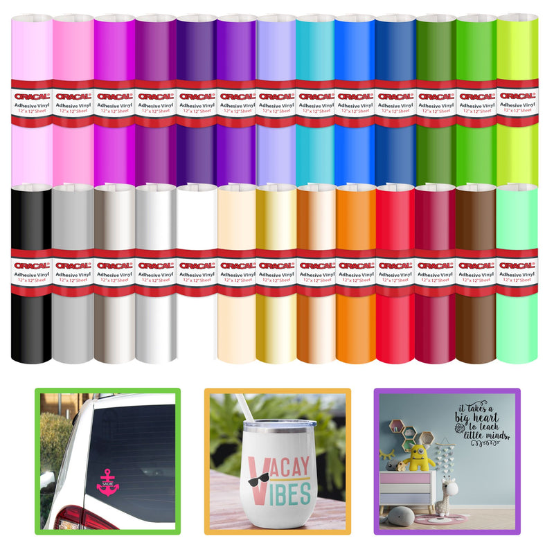 Silhouette Cameo PRO MK-II w/ 38 Oracal Sheets, Siser HTV, Guides, 24 Pens Silhouette Bundle Silhouette