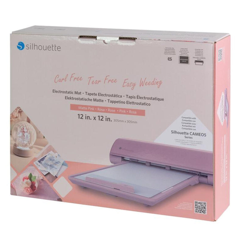 Silhouette Pink Cameo 5 & Cameo 5 Plus Electrostatic Mat - 12 x 12 Silhouette Silhouette
