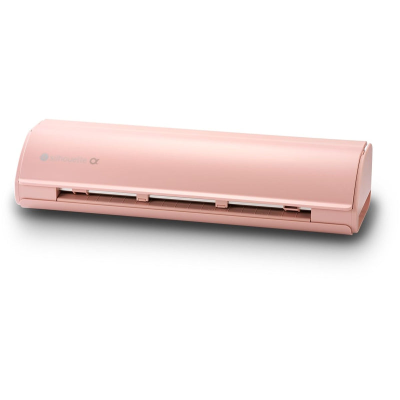 Silhouette Pink Cameo 5α Alpha with Electrostatic Grip Mat Attachment - Swing Design