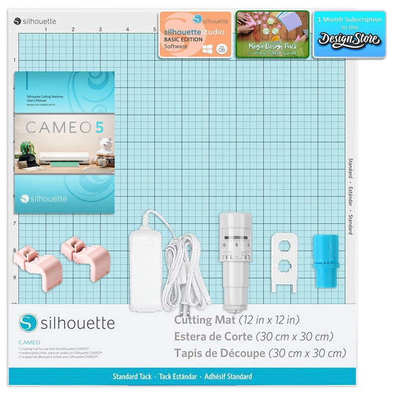 Silhouette Pink Cameo 5α Alpha - 12" Vinyl Cutting Machine - Swing Design
