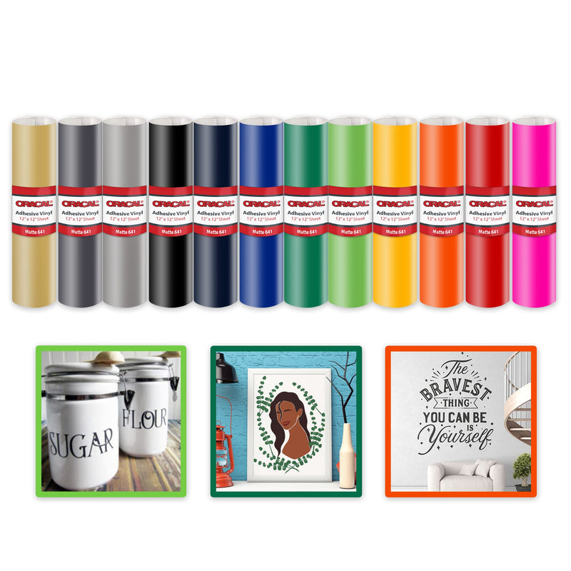 Silhouette Portrait 4 w/ 64 Oracal Vinyl Sheets, Tools, Guides, and More Silhouette Bundle Silhouette