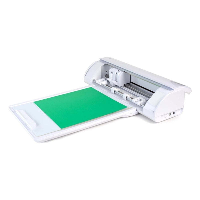 Silhouette White Cameo 5 PLUS with Electrostatic Grip Mat Attachment - Swing Design