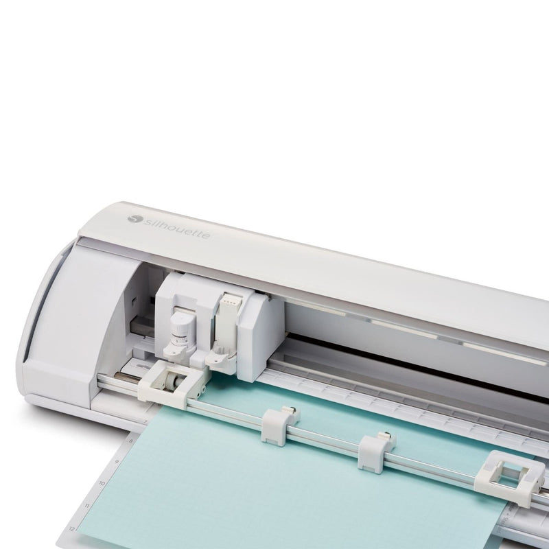 Silhouette White Cameo 5 PLUS with Electrostatic Grip Mat Attachment - Swing Design