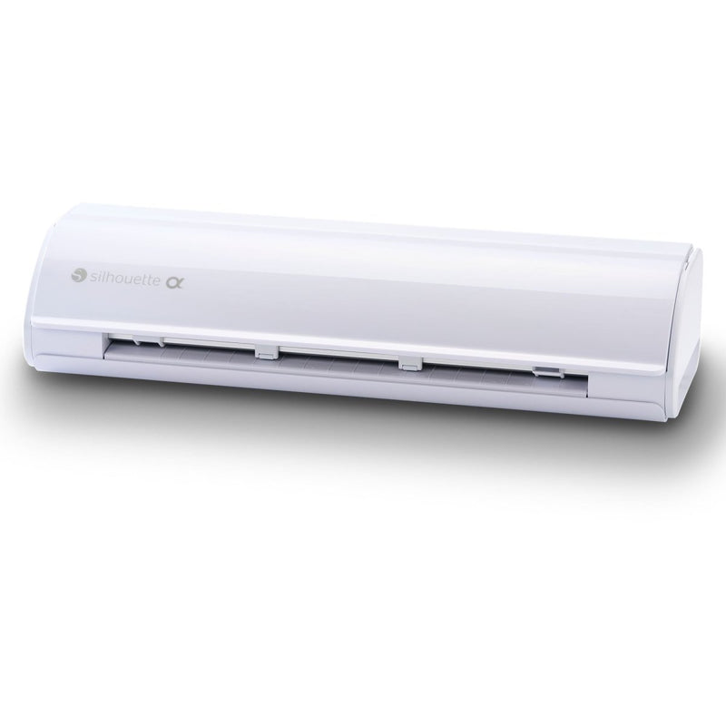 Silhouette White Cameo 5α Alpha w/ 38 Oracal Sheets, Siser HTV, Guides, 24 Pens - Swing Design