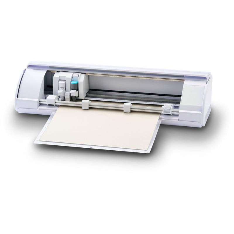 Silhouette White Cameo 5α Alpha w/ 64 Oracal Vinyl Sheets, Blades, Tools, Guides Silhouette Bundle Silhouette
