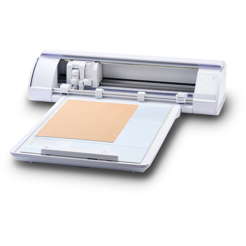 Silhouette White Cameo 5α Alpha with Electrostatic Grip Mat Attachment - Swing Design5