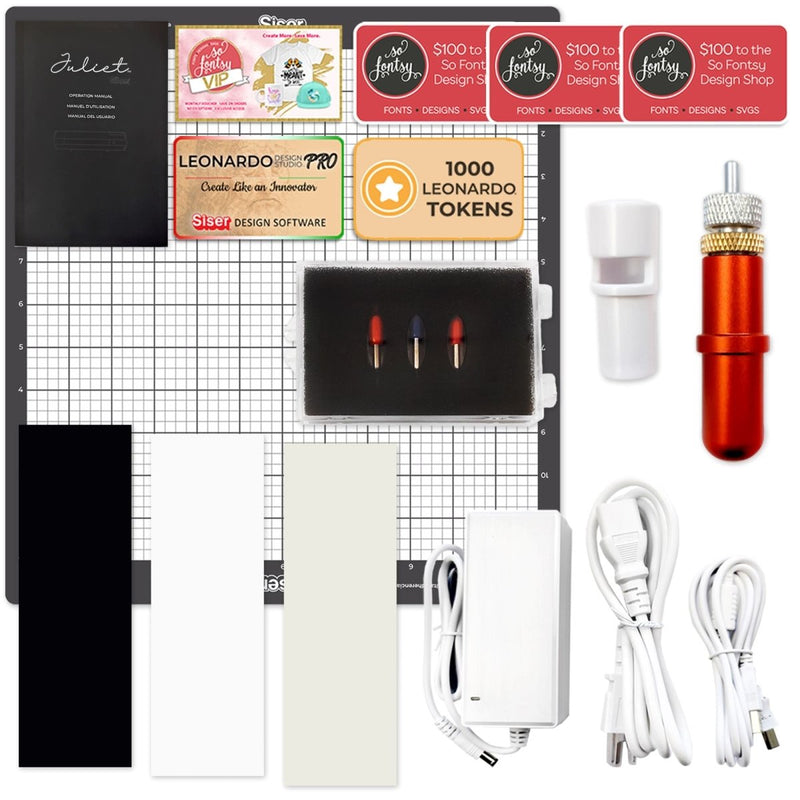 Siser Juliet 12" Vinyl Cutter HTV Starter Bundle - Swing Design6