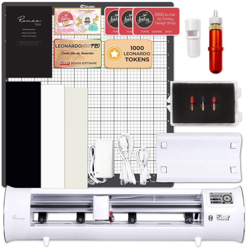 Siser Romeo 24" Vinyl Cutter Deluxe Bundle Swing Design 2