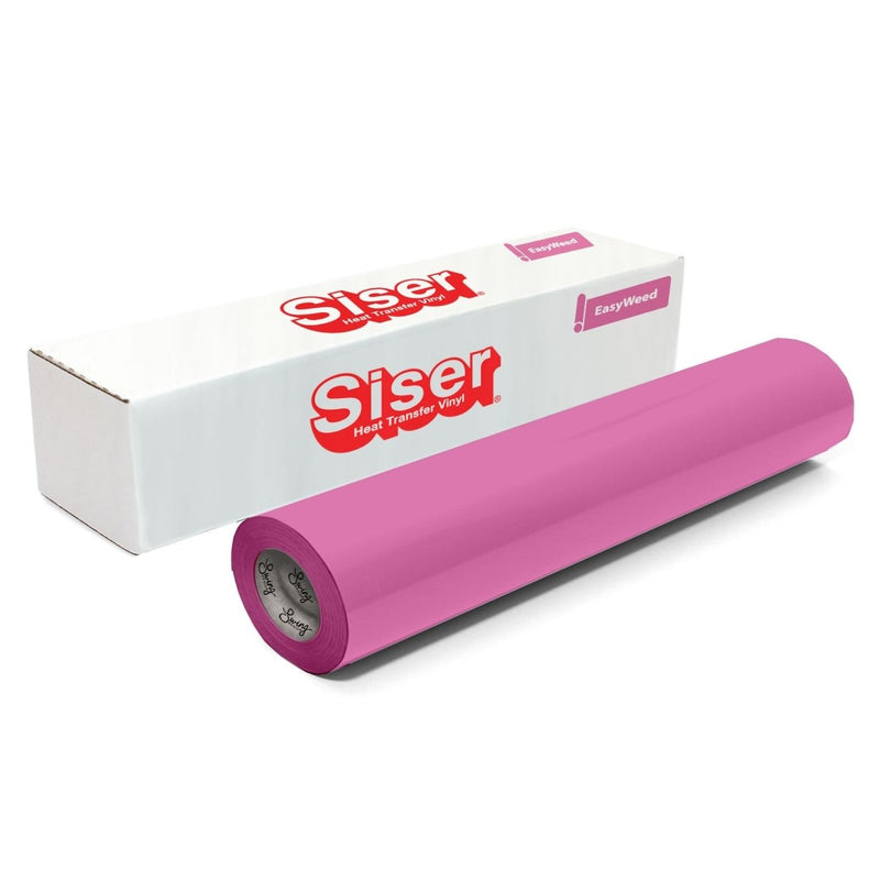 Siser StripFlock Heat Transfer Vinyl (HTV) - Pink Siser Heat Transfer Siser