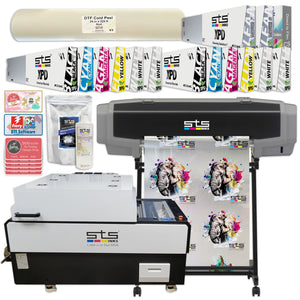STS XPD-724 24" Direct to Film (DTF) Printer w/ Roll Shaker & Oven Bundle DTF Bundles STS Inks 