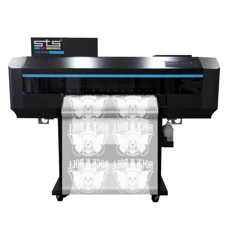 STS XPD-924D Direct to Film (DTF) Printer Bundle - 24" Swing Design 2
