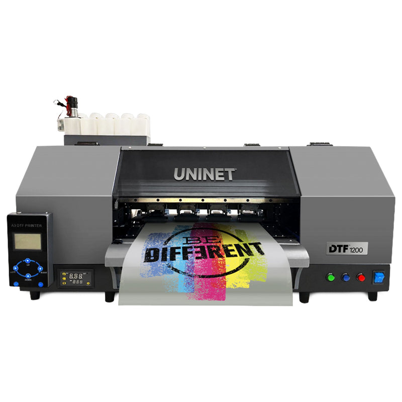 Uninet 1200 Dual Head Direct To Film (DTF) A3+ Printer & Training - 13" DTF Bundles UniNET
