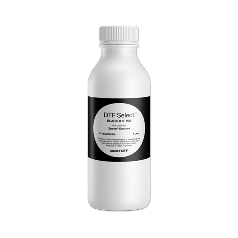Uninet 1200 Select Direct to Film (DTF) Black Ink - 1 Liter - Swing Design1