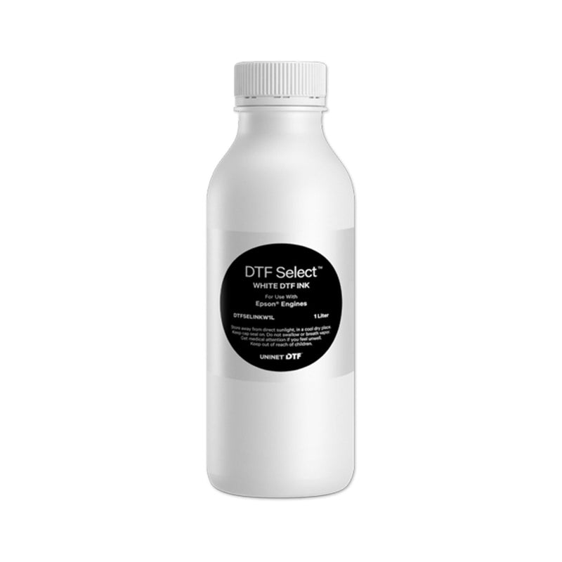 Uninet 1200 Select Direct to Film (DTF) White Ink - 1 Liter - Swing Design1