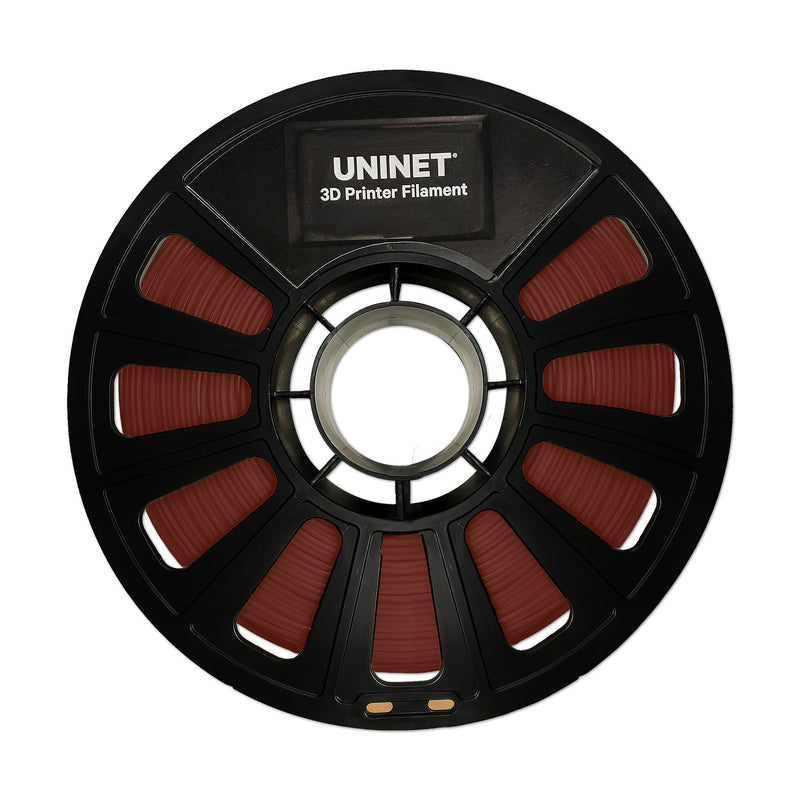 Uninet 1.75mm PLA+ 3D Filament With Reusable Spool 3D Printer UniNET Brown