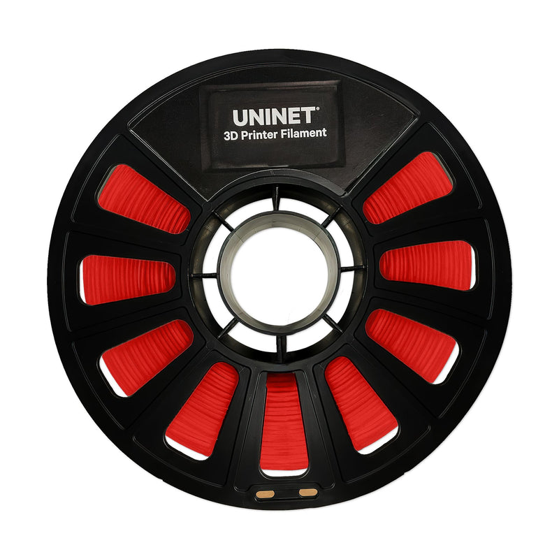 Uninet 1.75mm PLA+ 3D Filament With Reusable Spool 3D Printer UniNET Red