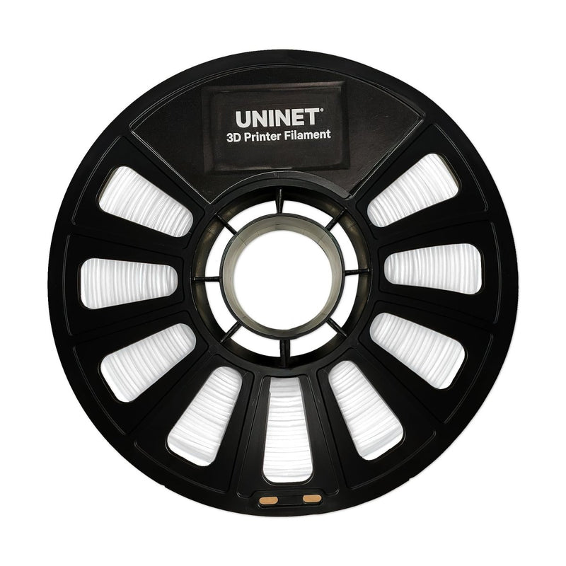 Uninet 1.75mm PLA+ 3D Filament With Reusable SpoolX2 w/ White 8-in-1 - Swing Design