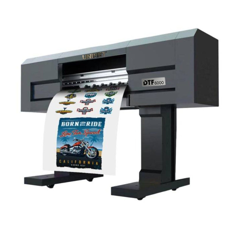 Uninet 6000 Direct To Film (DTF) Dual Head 24" Roll Printer, Slim Shaker & Training - Swing Design