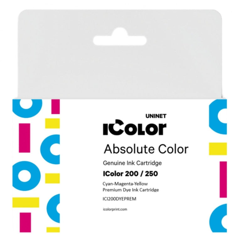 Uninet IColor 200/250 Premium Dye Based CMY Ink Cartridge - Swing Design1