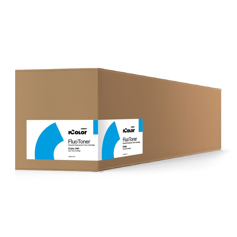 Uninet IColor 340 Apparel Plus Fluorescent Cyan Toner Cartridge - Swing Design1