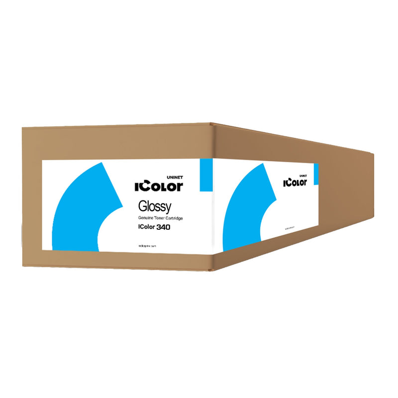 Uninet IColor 340 Glossy Cyan Toner Cartridge for Underprint Applications Sublimation UniNET