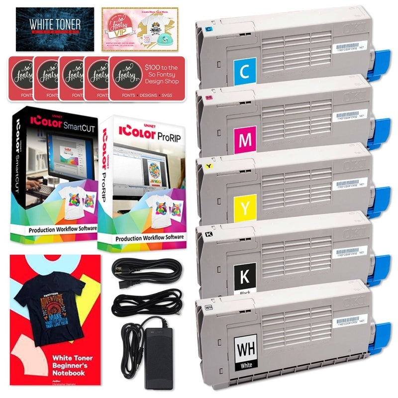 Uninet IColor 560 Business Bundle w/ Insta Graphic Press, Media, $1044 Software - Swing Design4